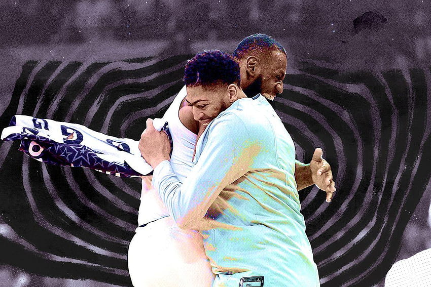 LeBron James has never had a teammate as perfect as Anthony, lebron james and anthony davis HD wallpaper