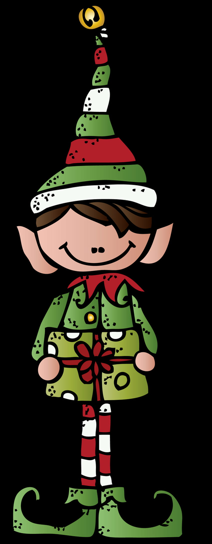 elf clipart melonheadz children