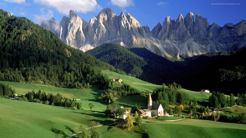 Avusturya Manzarası, Avusturya Alpleri HD duvar kağıdı