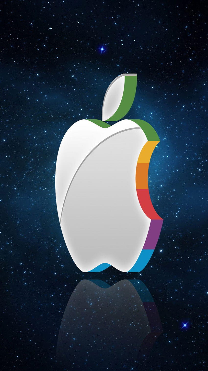 3D Apple iPhone, iphone 3d apel wallpaper ponsel HD