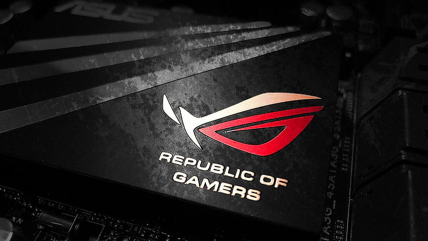 Red Asus ROG, game asg Wallpaper HD