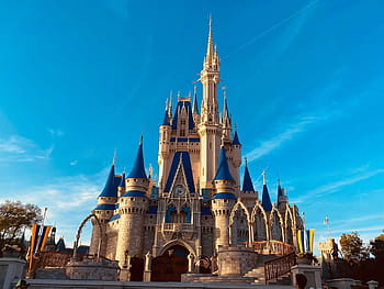 disney world castle wallpaper hd