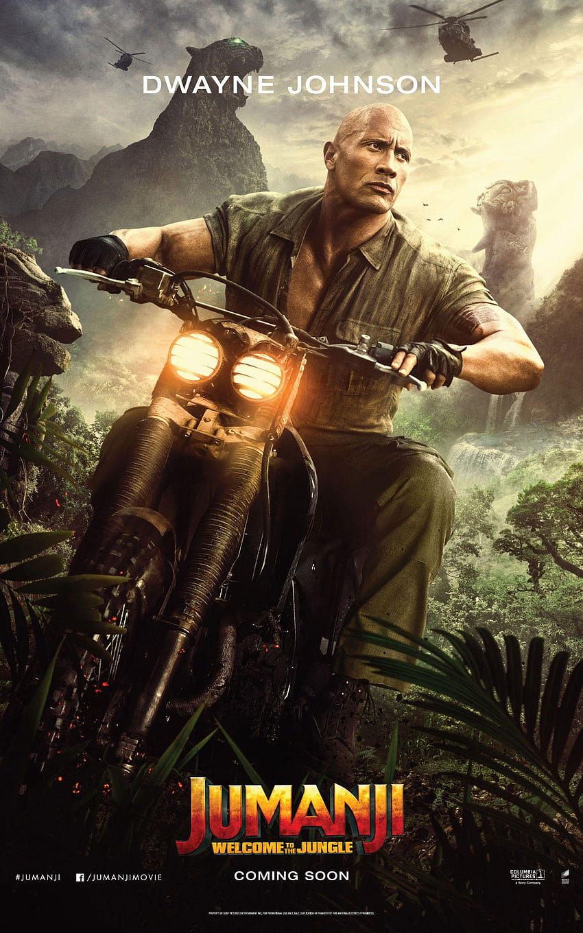 Jumanji: Welcome to the Jungle 2017 Movie Posters, jumanji welcome to the jungle HD phone wallpaper