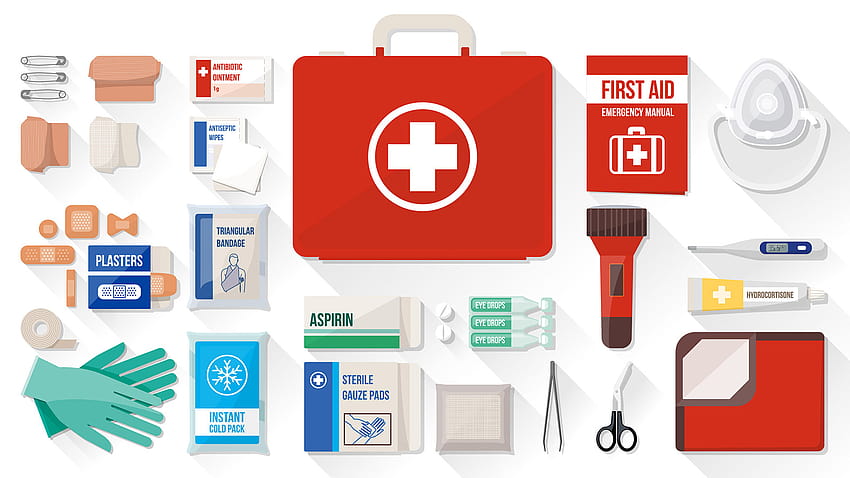 facilities, first aid kit HD wallpaper