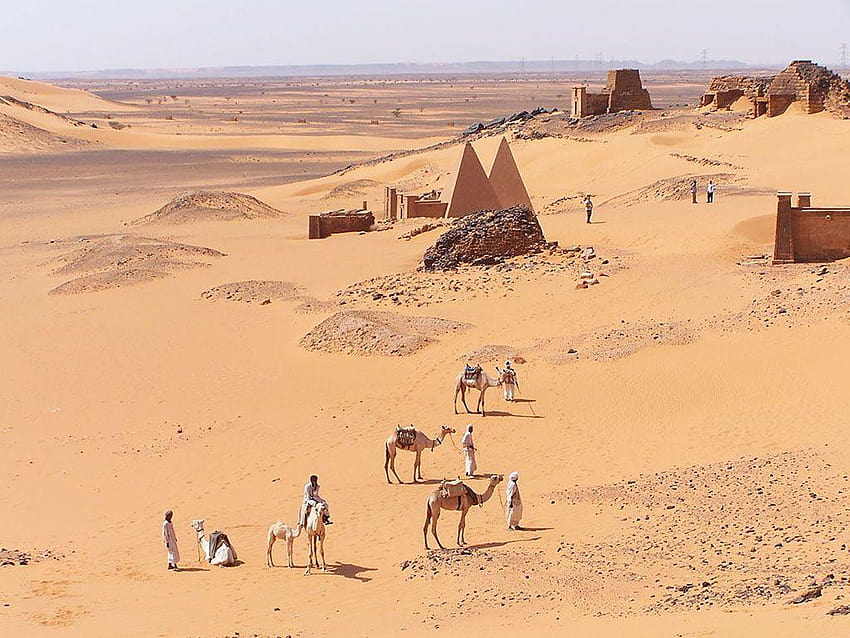 砂漠のスーダン、 高画質の壁紙