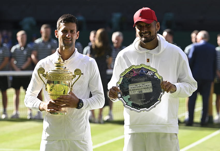 Novak Djokovic remporte à nouveau Wimbledon et joue maintenant le jeu d'attente, novak djokovic champion de Wimbledon 2022 Fond d'écran HD