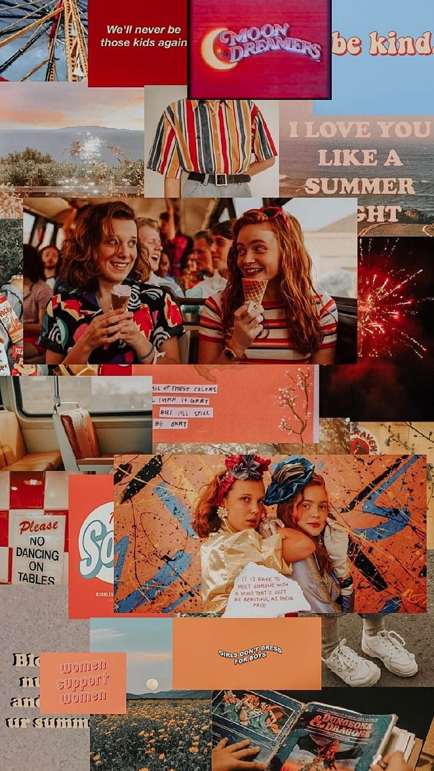 Stranger Things Aesthetic Collage, summer cute stuff HD phone wallpaper |  Pxfuel