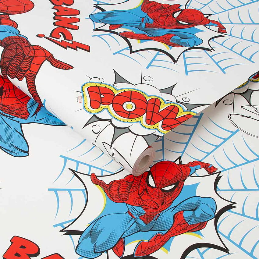Spiderman Pow!, kid spider man HD phone wallpaper