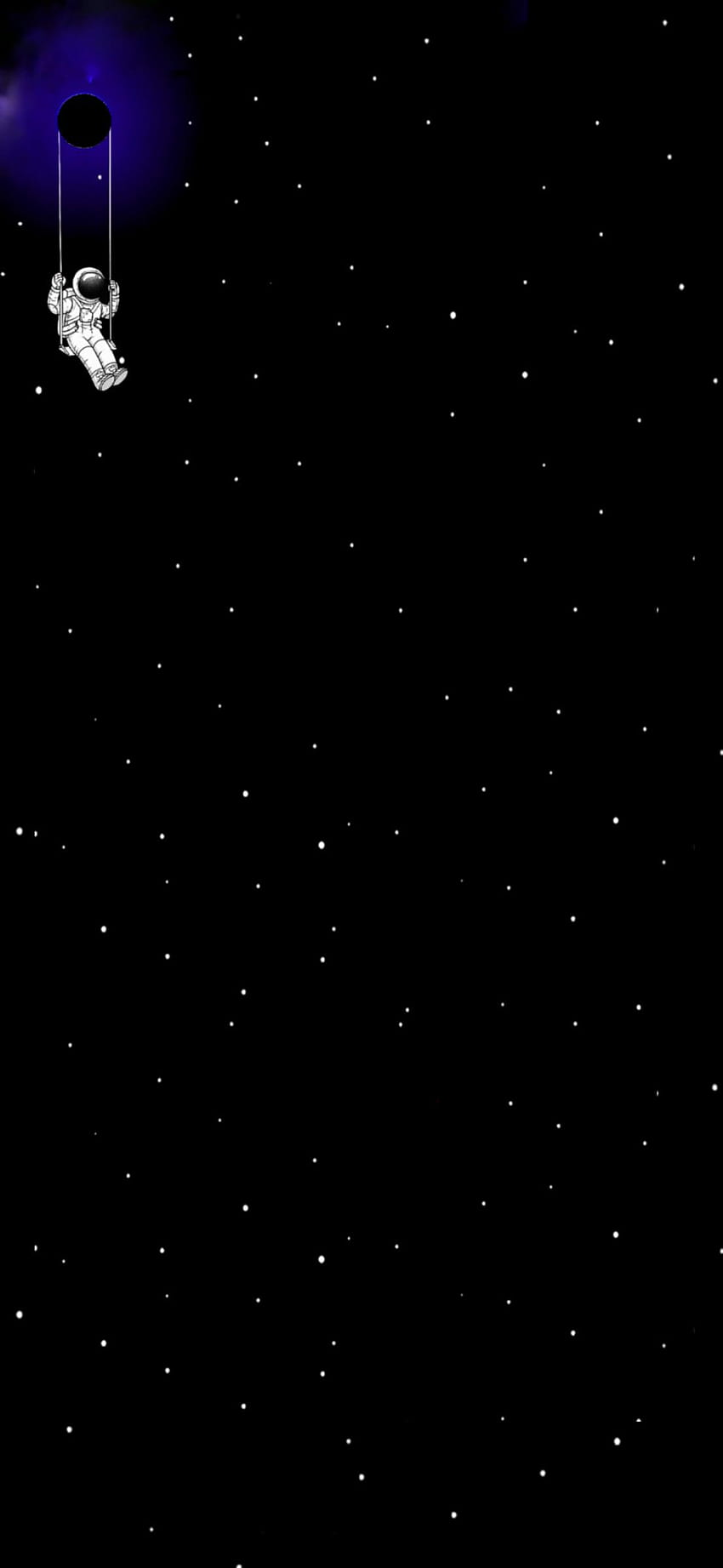Ayunan luar angkasa Pixel 4a wallpaper ponsel HD
