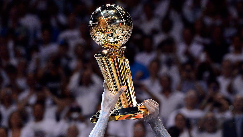 Playoff NBA: Bagaimana performa juara bertahan NBA di postseason?, trofi nba Wallpaper HD