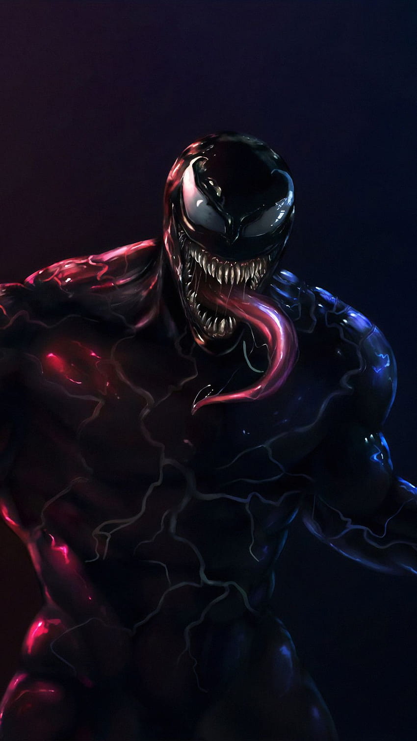 Venom Danger Mobile, veneno android fondo de pantalla del teléfono