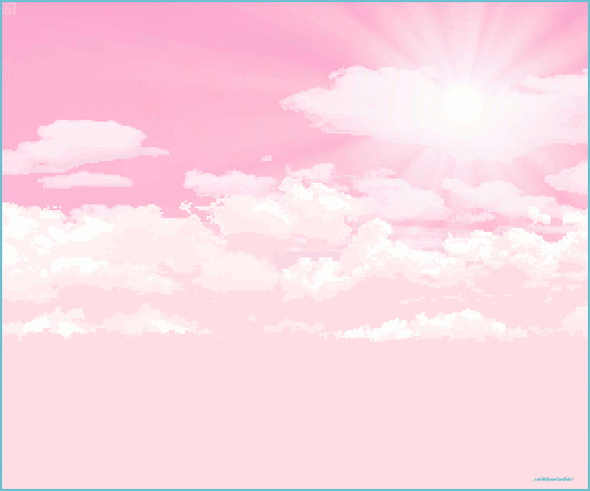 8 świetnych estetycznych pomysłów na różowe tła, którymi możesz się podzielić, estetyczny róż w anime Tapeta HD