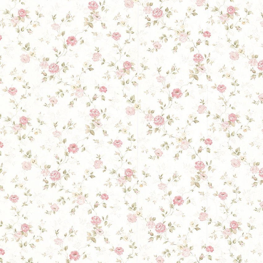 Mirage Alex Pink Delicate Satin Floral Trail Vinyl Peelable Roll, bunga halus wallpaper ponsel HD