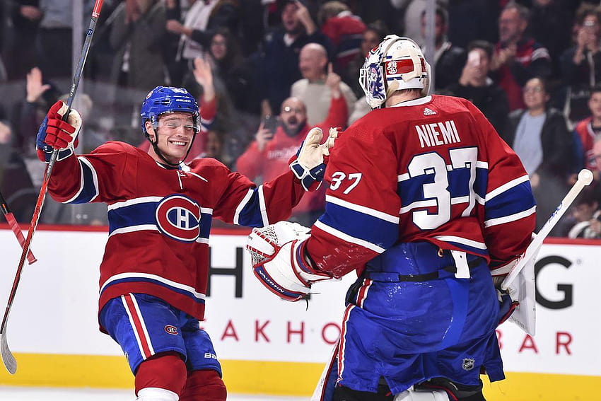 Highlight] Max Domi opens the scoring for the Canadiens HD wallpaper