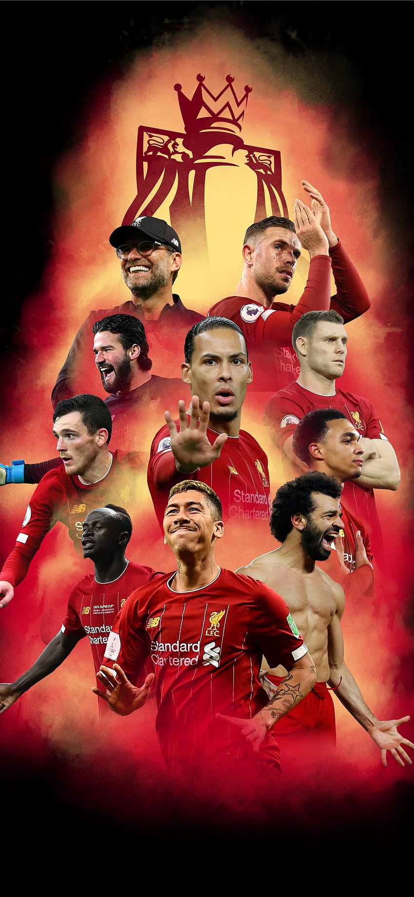 Best Liverpool fc iPhone, liverpool fc players HD phone wallpaper