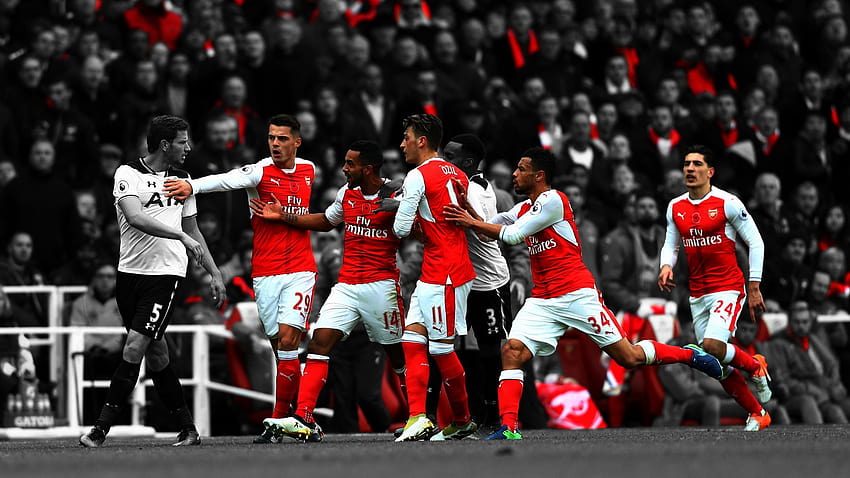 arsenal squad HD wallpaper