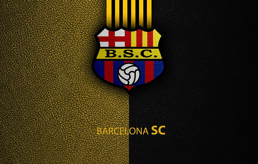 sport, logo, calcio, Barcelona SC , sezione sport, barcelona ecuador Sfondo HD