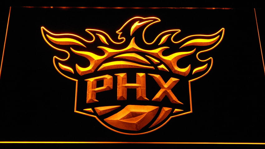 Hintergründe Logo der Phoenix Suns, Basketball der Suns HD-Hintergrundbild