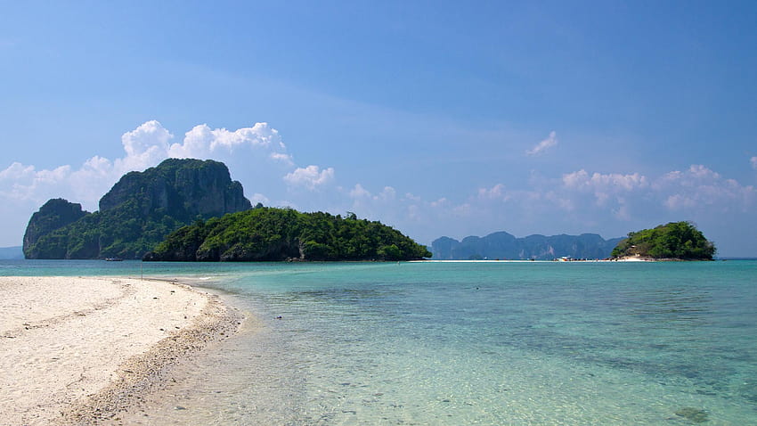Chicken Island und Tub Island in Krabi – ein Tagesausflug, Insel Poda Thailand HD-Hintergrundbild