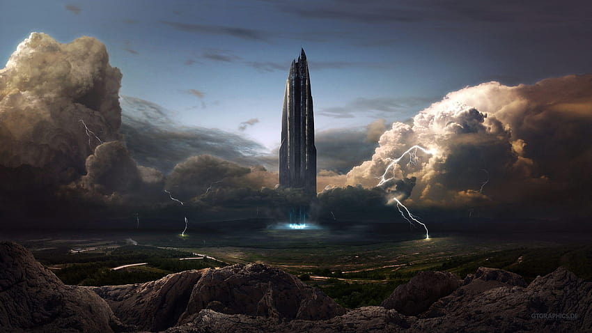 Futuristic city, spaceship, skyscrapers, cyberpunk, sci-fi, Fantasy, HD  wallpaper | Peakpx