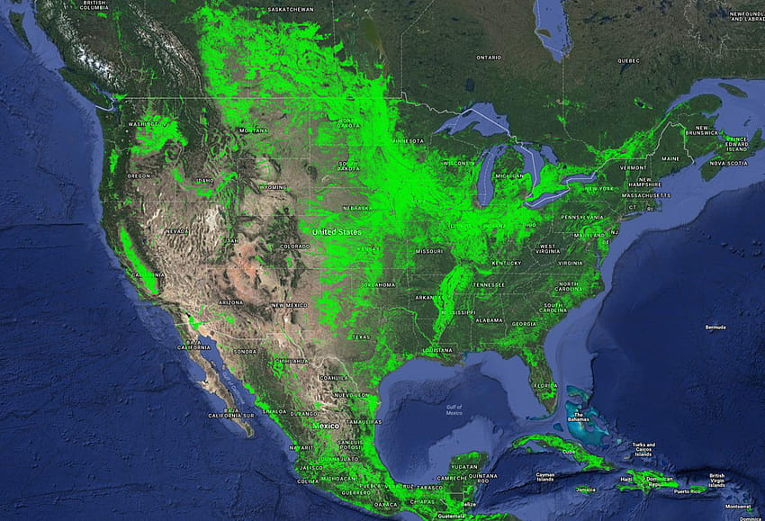 แผนที่ Croplands ในสหรัฐอเมริกา แผนที่ของเรา วอลล์เปเปอร์ HD