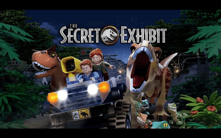 새로운 LEGO Jurassic World 영화 이름: The Secret Exhibit HD 월페이퍼