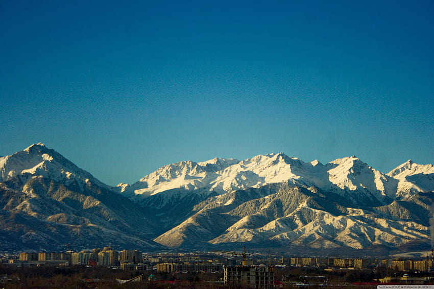Almaty mountains Ultra Backgrounds for HD wallpaper