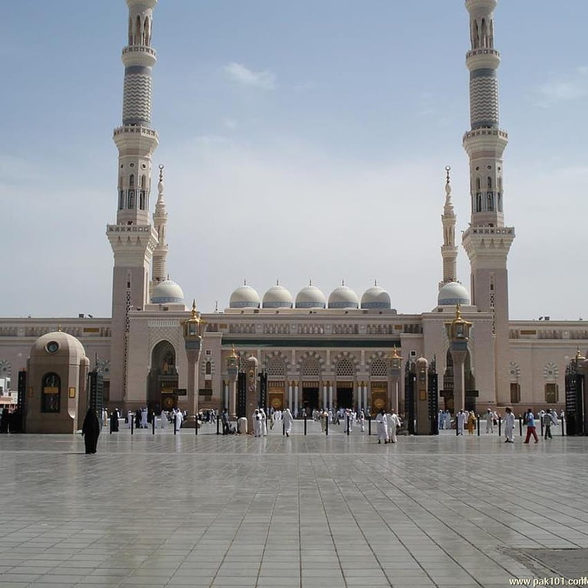 > Islamisch > Masjid Al Nabawi in Madinah, Saudi-Arabien HD-Handy-Hintergrundbild