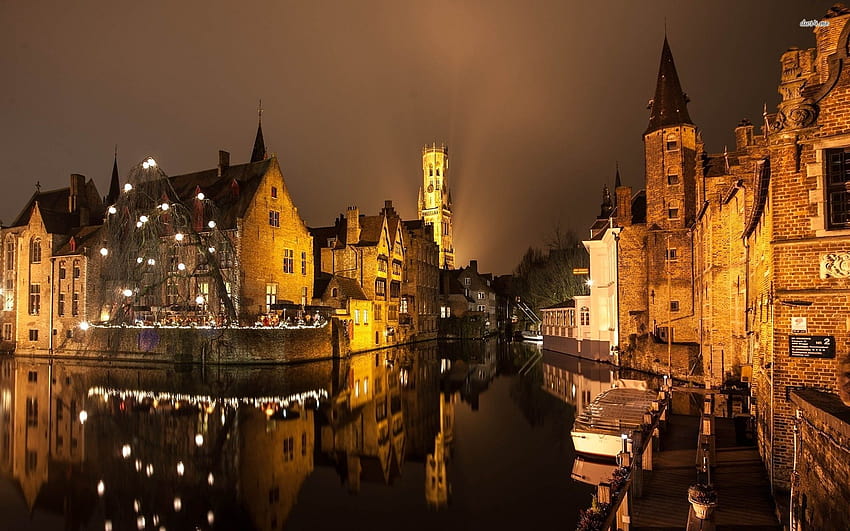 Bruges Belçika 424517 Dünya mirası alanları [1920x1200], Mobil ve Tablet HD duvar kağıdı