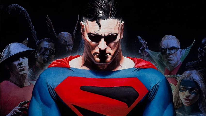 Alex Ross, Arte, DC, Super Herói, Superman, super-homem alex ross papel de parede HD
