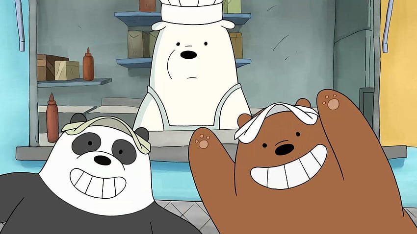 4 We Bare Bears and Backgrounds, aesthetic laptop we bare bears HD wallpaper
