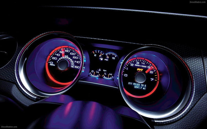 Ford Shelby GT500 2012 Exotic Car of 28, koenigsegg speedometer HD wallpaper