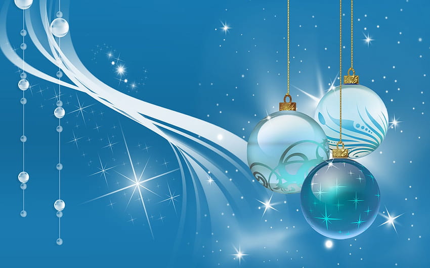 Blue Christmas, merry christmas logo blue HD wallpaper