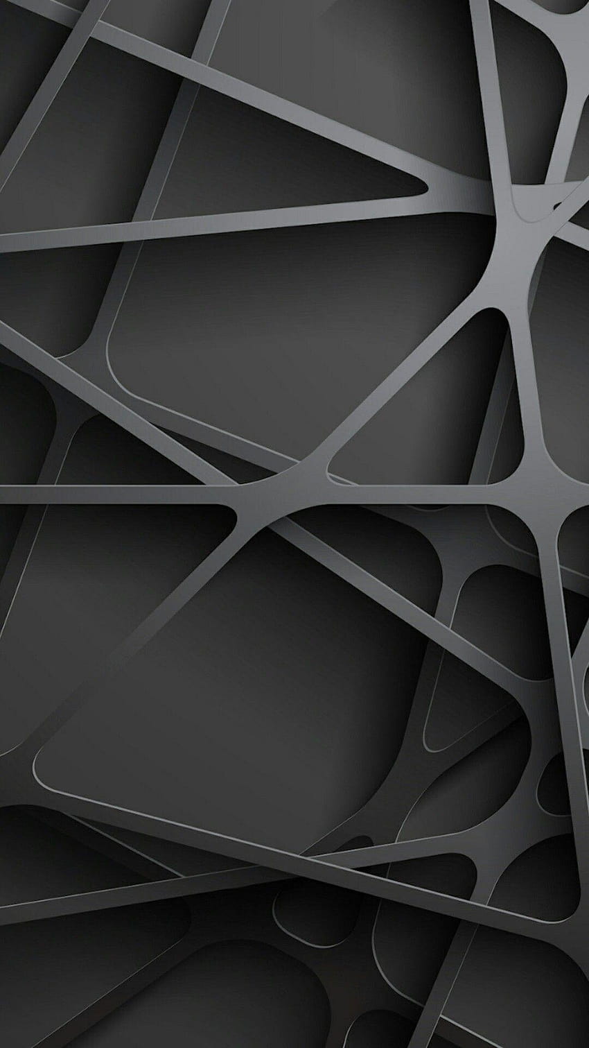 Grey Geometric, geometrical HD phone wallpaper