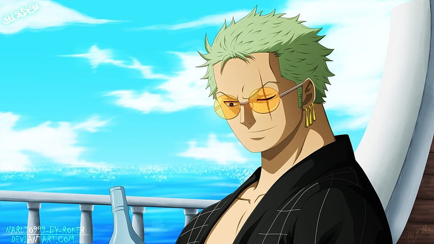 Anime One Piece Zoro Roronoa, Zoro pfp HD-Hintergrundbild