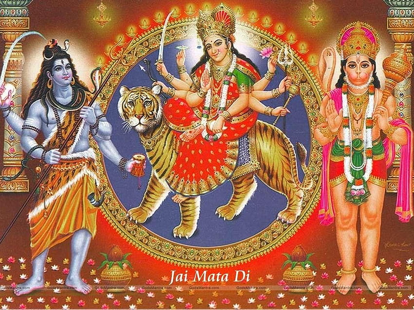 latest Maa Durga full size , dangerous kali mata HD wallpaper