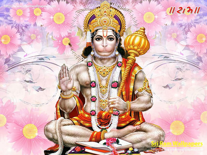 Hanuman ji meditando para móviles, meditación hanuman fondo de pantalla
