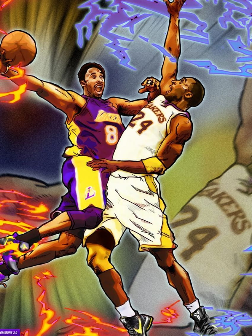 Kobe 8 vs Kobe 24 Posterizes NBA Basketball [1920x1080] for your , Mobile & Tablet HD phone wallpaper
