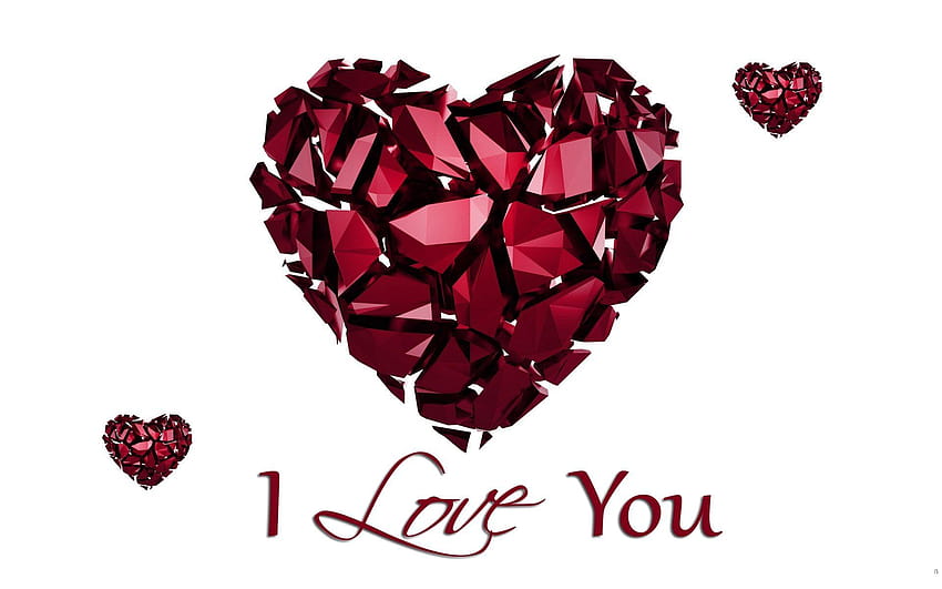 I love you 3d HD wallpapers | Pxfuel