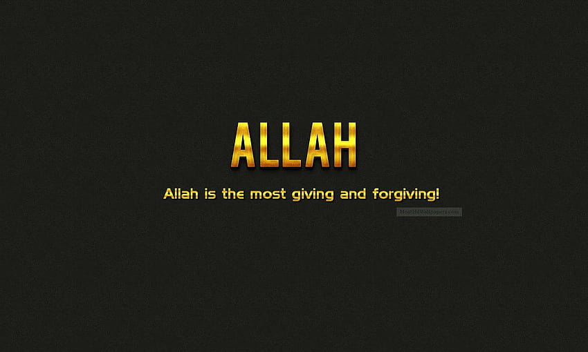 Allah is Forgiving –, forgiveness HD wallpaper