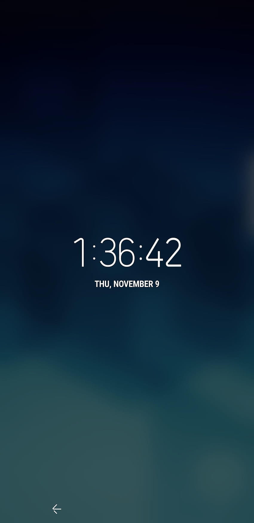 Galaxy S8 Oreo Update: Lock Screen Clock Now Matches HD phone wallpaper ...