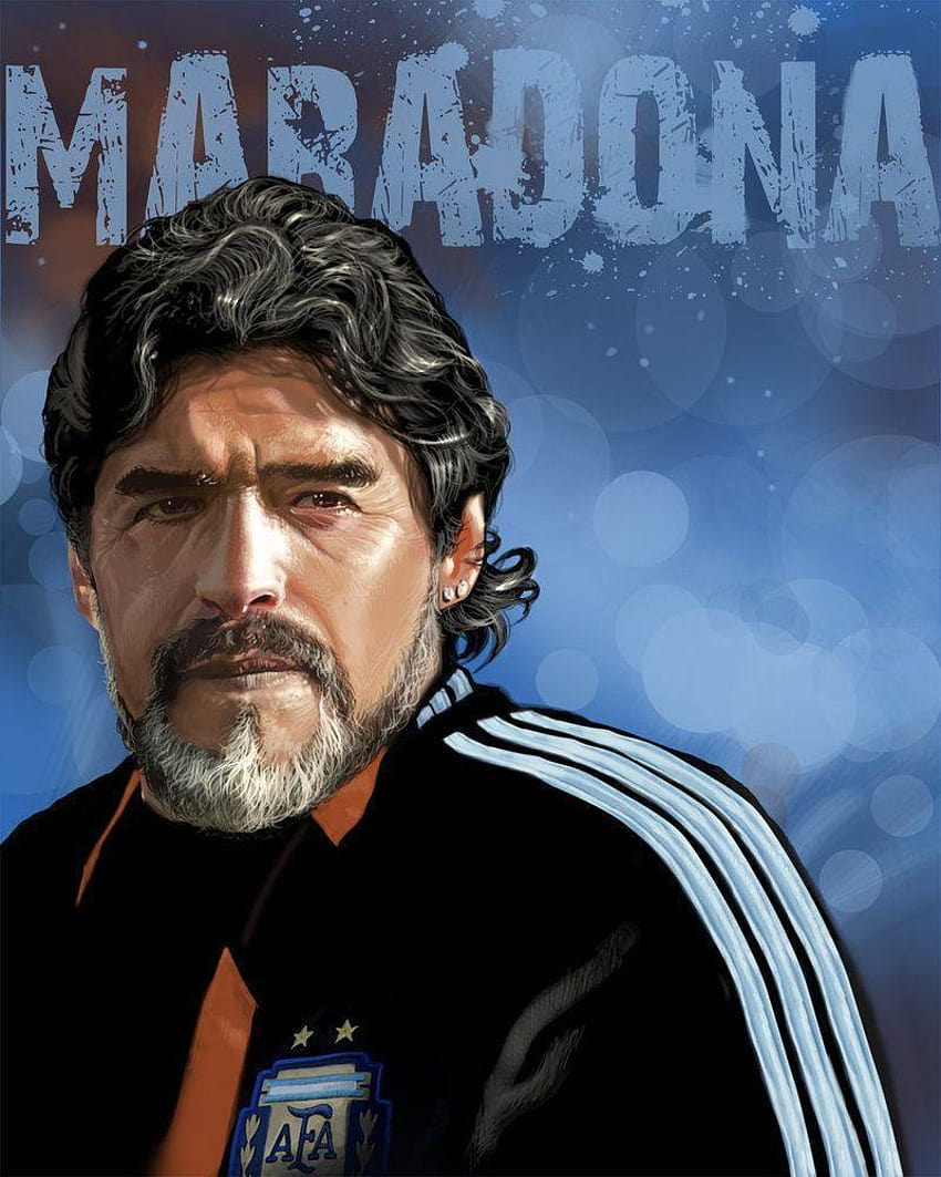 Diego Maradona Mobile Iphone 6s Galaxy • iPhones HD тапет за телефон