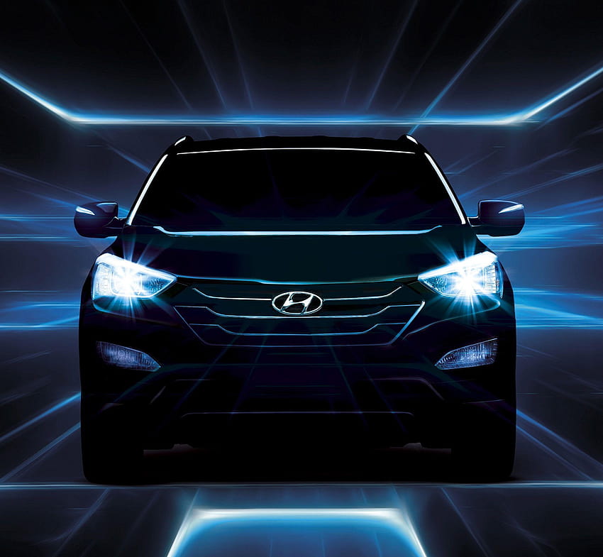 Nuevo teaser de 2013 Hyundai Santa Fe fondo de pantalla