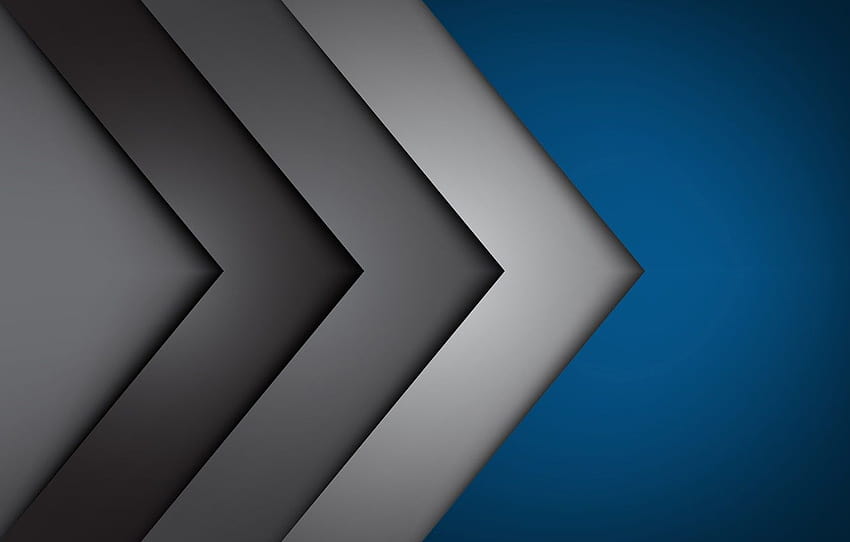 line, background, corners, abstract, blue, lines, fon, gray, corners , section абстракции, blue lines HD wallpaper