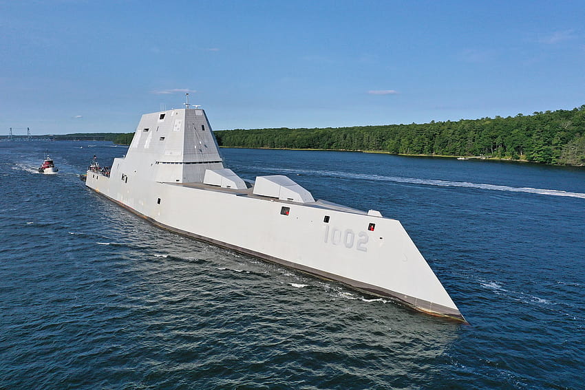 Another Chinese Warship Looks 'Stunningly Similar' To US Stealth Destroyer; Of PLAN Vessel Go Viral On Social Media, zumwalt class destroyer HD wallpaper