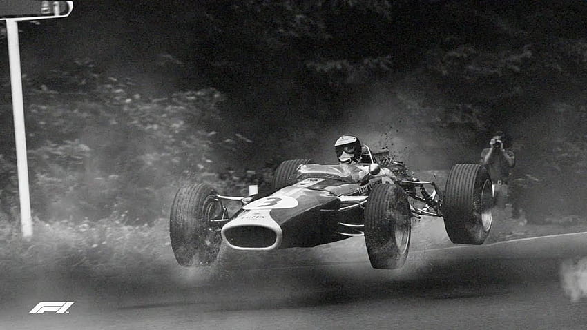 Jim Clark był brytyjskim kierowcą wyścigowym Tapeta HD