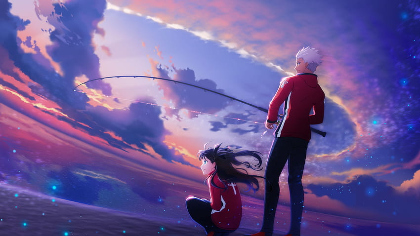 Fate Series Archer pixiv anime boy and girl HD wallpaper Pxfuel