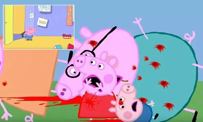 Parents are warned about horrific Peppa Pig parody videos scary peppa pig  HD wallpaper  Pxfuel