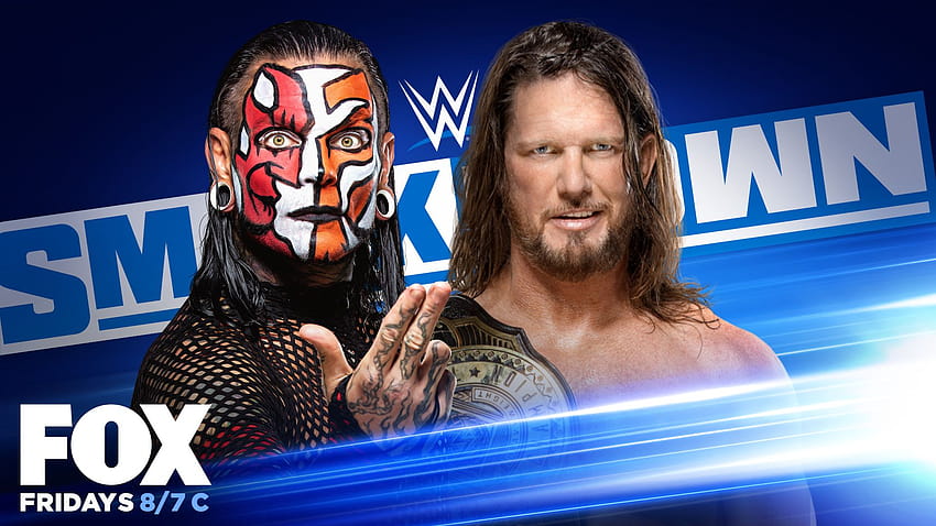 AJ Styles and Jeff Hardy set for championship clash in WWE ThunderDome – Wrestling Worldwide HD wallpaper