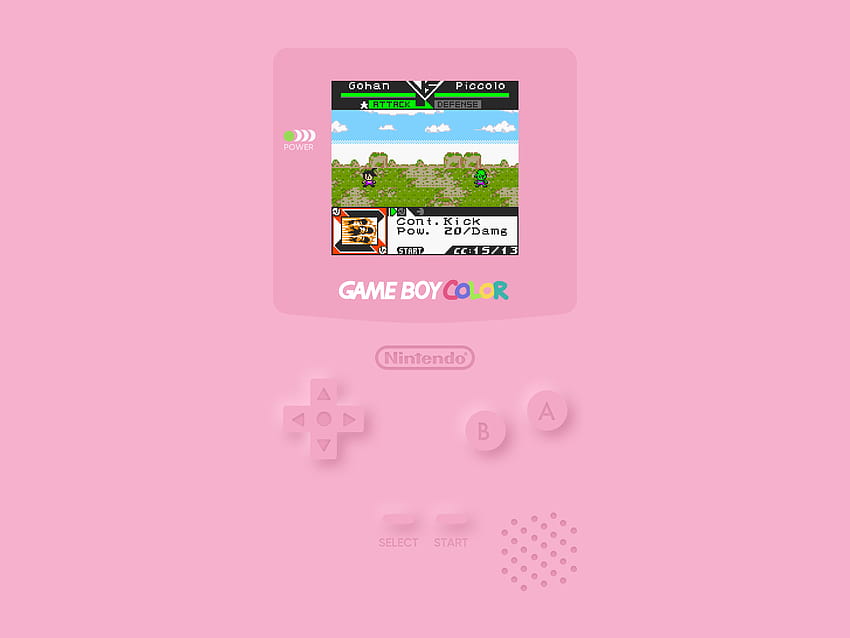 Розов Gameboy, цвят game boy HD тапет